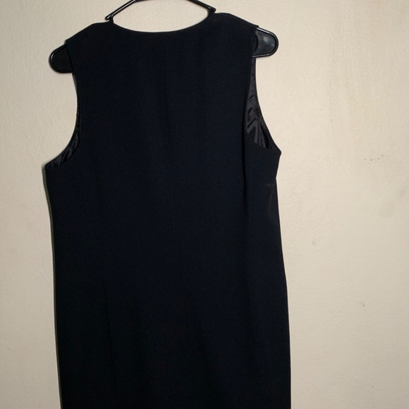Jones New York Long Black Vest Size 6 - Picture 5 of 8